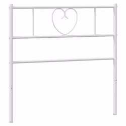 VidaXL 355538, Blanc, Acier, 75 cm, 800 mm, 90 cm, 30 mm