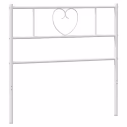 VidaXL 355540, Blanc, Acier, 90 cm, 950 mm, 90 cm, 30 mm