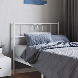 VidaXL 355542 tête de lit et pied de lit Blanc
