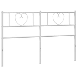 VidaXL 355548 tête de lit et pied de lit Blanc