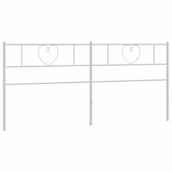 VidaXL 355549, Blanc, Acier, 193 cm, 1980 mm, 90 cm, 30 mm