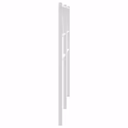 VidaXL 355549 tête de lit et pied de lit Blanc - Vue supplémentaire 4
