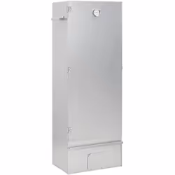 Utilisez ce fumoir multifonctionnel avec des copeaux de bois et un générateur de fumée froide pour préparer un festin et prof ...
