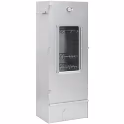 Utilisez ce fumoir multifonctionnel avec des copeaux de bois et un générateur de fumée froide pour préparer un festin et prof ...