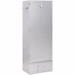Utilisez ce fumoir multifonctionnel avec des copeaux de bois et un générateur de fumée froide pour préparer un festin et prof ...