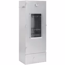 Utilisez ce fumoir multifonctionnel avec des copeaux de bois et un générateur de fumée froide pour préparer un festin et prof ...
