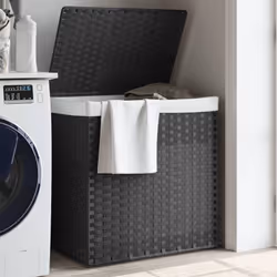 Ce panier à linge offre suffisamment d'espace pour votre linge et ajoutera une touche de charme rustique à votre salle de bai ...