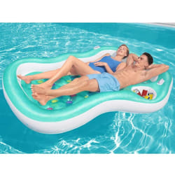 Bestway - Salon de piscine Double Designer 224x174 cm