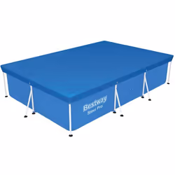 Empêchez les débris, les feuilles et les déchets de pénétrer dans votre piscine avec cette couverture de piscine Flowclear de ...
