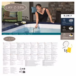 Bestway Ensemble d'outils tout-en-un Lay-Z-Spa - Vue supplémentaire 7