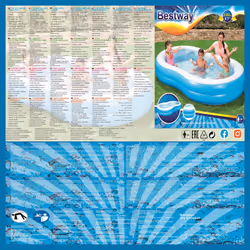 Bestway Piscine familiale Big Lagoon 262x157x46 cm - Vue supplémentaire 6