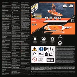 Bestway Ensemble de planche à pagaie gonflable Aqua Journey 65349 - Vue supplémentaire 10
