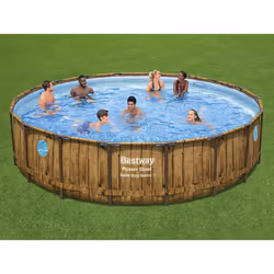 Bestway Ensemble de piscine Power Steel 549x122 cm