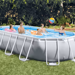 Intex Ensemble de piscine ovale Prism Frame 503x274x122 cm 26796GN