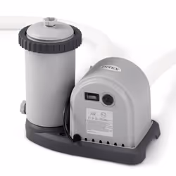 Cette pompe filtrante à cartouche 28636GS de la marque Intex sera essentielle pour garder l'eau de votre piscine propre. Cett ...