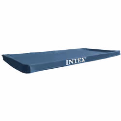 Description générale Cette couverture de piscine rectangulaire 28039 de la marque Intex protège votre piscine de la saleté, d ...
