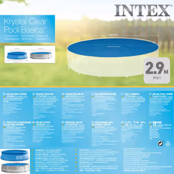 Intex Couverture solaire de piscine ronde 305 cm 29021 - Vue supplémentaire 5