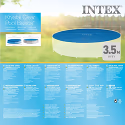Intex Couverture solaire de piscine ronde 366 cm 29022 - Vue supplémentaire 5