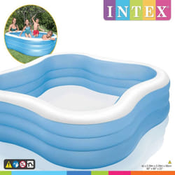 Intex - Piscine Beach Wave 229x229x56 cm 57495NP