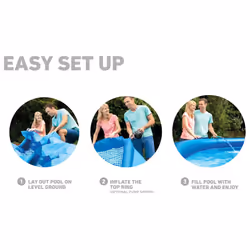 Intex Piscine avec système de filtration Easy Set 457x84 cm - Vue supplémentaire 5