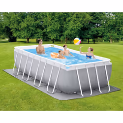 Intex Ensemble de piscine Prism Frame rectangulaire 400x200x122 cm