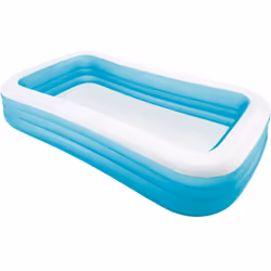 Faites un saut cet été dans la piscine Swim Center Family de la marque Intex ! La piscine gonflable est fabriquée en vinyle s ...