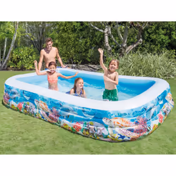 Intex Piscine Swim Center Family 305x183x56 cm Design de vie marine