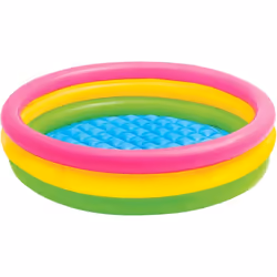 Cette piscine gonflable Sunset de la marque Intex est un choix parfait pour les enfants qui aiment aller sous l'eau. Dotée de ...
