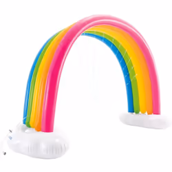 Cet arroseur à nuages arc-en-ciel de la marque Intex est parfait pour rafraîchir les mois chauds d’été, et il peut également  ...
