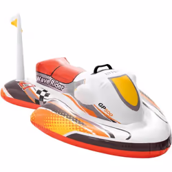 Ce flotteur à chevaucher de la marque Intex, avec un design vif, audacieux et élégant, est conçu pour offrir à vos enfants be ...