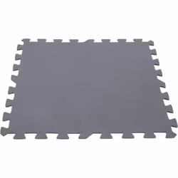 Ce protecteur de sol rembourré de la marque Intex peut être utilisé comme un coussin de protection autour de la piscine pour  ...