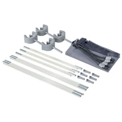 Intex Auvent pour piscine Gris clair