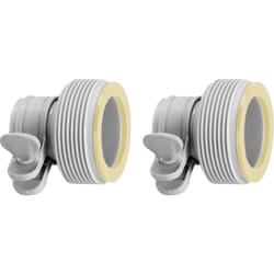 Adaptateurs b 2 pcs pour tuyaux 32 mm à 38 mm Intex