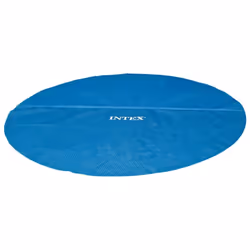 Intex Couverture solaire de piscine bleu 448 cm polyéthylène