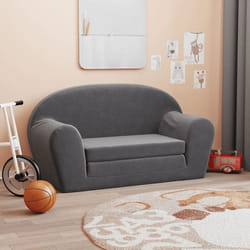 vidaXL Canapé-lit pour Enfants 2 Places Lit de Jour avec Dossier et Accoudoirs Lit dInvité Meuble de Chambre Salon 357000