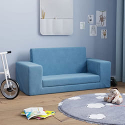 vidaXL Canapé-lit pour Enfants 2 Places Lit de Jour avec Dossier et Accoudoirs Lit dInvité pour Tout-petits Chambre 357032