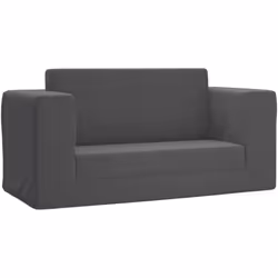 Ce canapé-lit 2 places moelleux pour enfants offre un endroit confortable à votre petit pour lire, jouer ou faire une sieste. ...