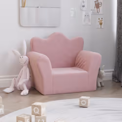 Ce canapé moelleux pour enfants offre un endroit confortable à votre petit pour lire, jouer ou se détendre. Matériau conforta ...