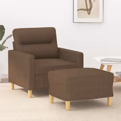 Ce fauteuil avec repose-pied est un excellent endroit pour discuter, lire, regarder la télévision ou simplement vous détendre ...