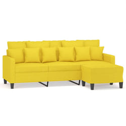 VidaXL 3201094 canapé Jaune