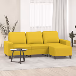 VidaXL 3201156 canapé Jaune