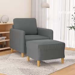 Ce fauteuil avec repose-pied est un excellent endroit pour discuter, lire, regarder la télévision ou simplement vous détendre ...