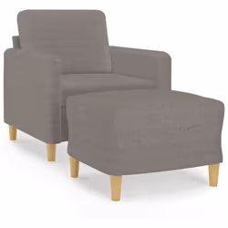 Ce fauteuil avec repose-pied est un excellent endroit pour discuter, lire, regarder la télévision ou simplement vous détendre ...