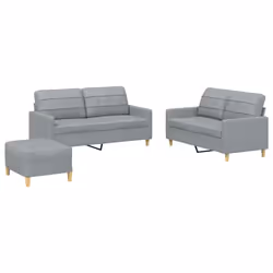 VidaXL 3201282, Gris, mousse, Métal, Polyester, Textile, 70 cm, 55 cm, 41 cm