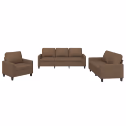 VidaXL 3201431, Marron, mousse, Métal, Polyester, Textile, 198 cm, 77 cm, 80 cm