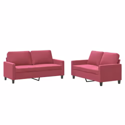 VidaXL 3201500, Rouge, mousse, Métal, Polyester, Polywood, Textile, 158 cm, 77 cm, 80 cm