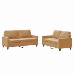 VidaXL 3201503, Marron, mousse, Métal, Polyester, Polywood, Textile, 158 cm, 77 cm, 80 cm