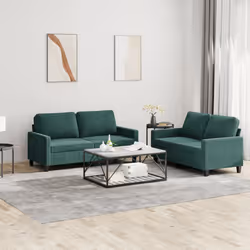 VidaXL 3201508 Ensemble de meubles de salle à manger Vert