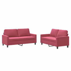 VidaXL 3201510, Rouge, mousse, Métal, Polyester, Polywood, Textile, 70 cm, 55 cm, 41 cm