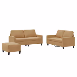 VidaXL 3201513, Marron, mousse, Métal, Polyester, Polywood, Textile, 70 cm, 55 cm, 41 cm